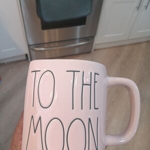 To The Moon And Back Large Rae Dunn Ceramic Mug